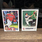 Cheap Sneaks Footwear/Sports Cards Myles Straw Cleveland Gurdians Lot(2) 2022+2023 Topps Series Two #654,