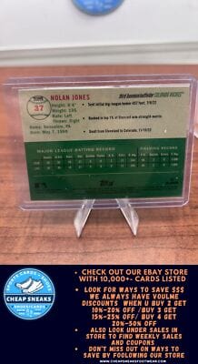 Cheap Sneaks Footwear/Sports Cards Nolan Jones RC 2023 Topps Chrome Platinum Anniversary #37 Colorado Roc