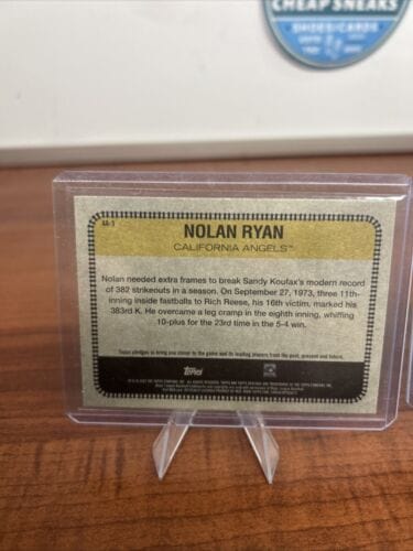 Cheap Sneaks Footwear/Sports Cards Nolan Ryan 1990 Upper Deck Baseball Heros #10 of 17/2022 Topps Heritag