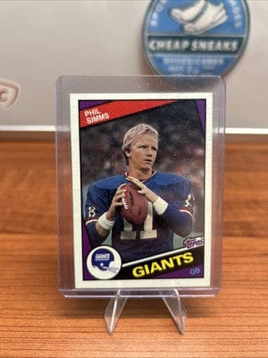 Cheap Sneaks Footwear/Sports Cards Phil Simms 1984 Topps New York Giants Football Card #320 NR MT New Yor