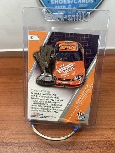Cheap Sneaks Footwear/Sports Cards Racing Card 2007 Press Pass Stealth #87 Tony Stewart Prime Objective Card Home Dep