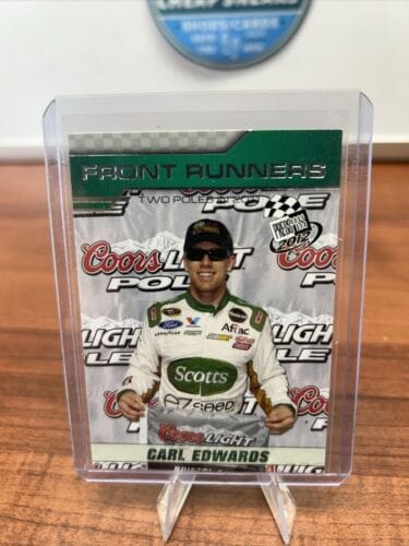 Cheap Sneaks Footwear/Sports Cards Racing Card Carl Edwards 2012 Press Pass Front Runners Card #72