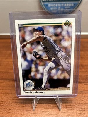 Cheap Sneaks Footwear/Sports Cards Randy Johnson 1990 Upper Deck Baseball #563 Seattle Mariners HOF