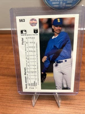 Cheap Sneaks Footwear/Sports Cards Randy Johnson 1990 Upper Deck Baseball #563 Seattle Mariners HOF