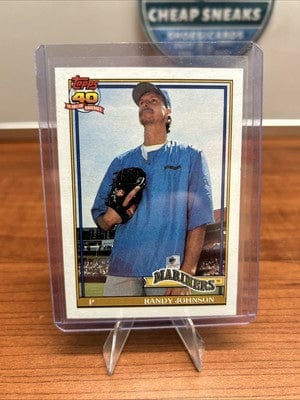 Cheap Sneaks Footwear/Sports Cards Randy Johnson - 1991 Topps #225 - Seattle Mariners HOF