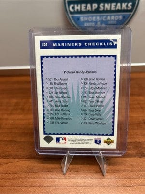 Cheap Sneaks Footwear/Sports Cards Randy Johnson #824 1993 Upper Deck Collectors Choice Seattle Mariners