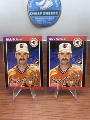 Cheap Sneaks Footwear/Sports Cards Rick Schu 1989 Donruss #406 Baltimore Orioles