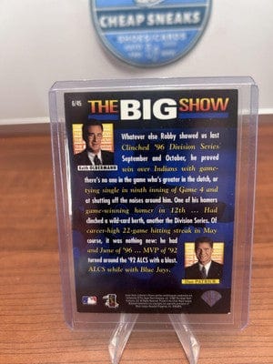 Cheap Sneaks Footwear/Sports Cards Roberto Alomar 1997 Collector's Choice The Big Show #6 Baltimore Oriol