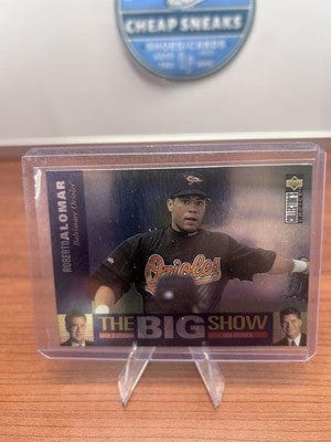 Cheap Sneaks Footwear/Sports Cards Roberto Alomar 1997 Collector's Choice The Big Show #6 Baltimore Oriol