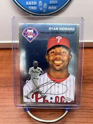 Cheap Sneaks Footwear/Sports Cards Ryan Howard 2023 Topps Chrome Platinum Anniversary #411 Phillies