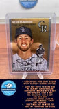 Cheap Sneaks Footwear/Sports Cards Ryan McMahon 2023 Topps Chrome Platinum Anniversary #284 Colorado Rock
