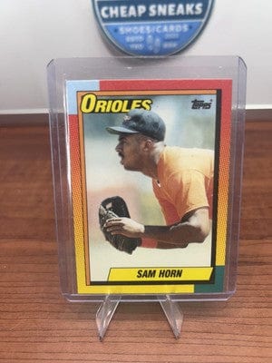 Cheap Sneaks Footwear/Sports Cards Sam Horn 1990 Topps Traded #42T Baltimore Orioles