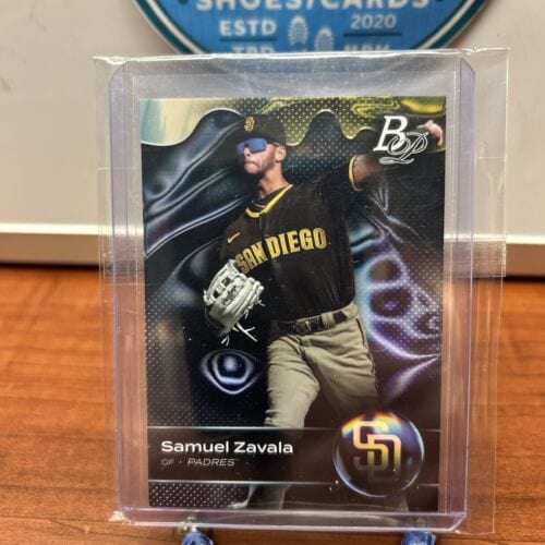 Cheap Sneaks Footwear/Sports Cards Samuel Zavala 2023 Bowman Platinum Prospect Card #Top-14 San Diego Pad