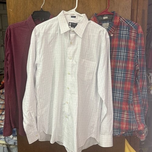 Cheap Sneaks Footwear/Sports Cards Shirts Men (3) J.Crew (L) 16-16.5 Slim Fit Men’s Button Down Shirts (1) NWOT