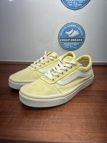 Cheap Sneaks Footwear/Sports Cards Skateboarding Shoes Vans Old School Yellow Women’s Size 6.5 (Nice) 500714