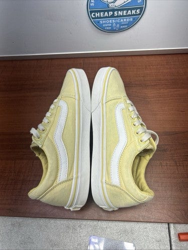 Cheap Sneaks Footwear/Sports Cards Skateboarding Shoes Vans Old School Yellow Women’s Size 6.5 (Nice) 500714