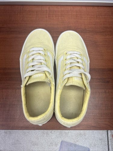 Cheap Sneaks Footwear/Sports Cards Skateboarding Shoes Vans Old School Yellow Women’s Size 6.5 (Nice) 500714