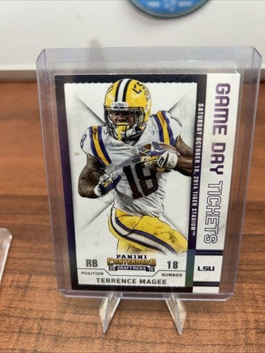 Cheap Sneaks Footwear/Sports Cards Terrence Magee 2015 Panini Contenders Draft Picks #94 Football Cards N