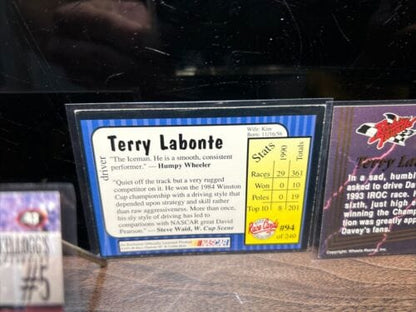 Cheap Sneaks Footwear/Sports Cards Terry Labonte Lot(5) Texas Tornado NASCAR Cards  Hendrick #5 Chevy Ear