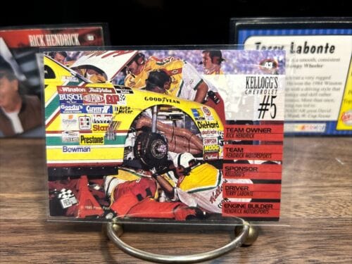 Cheap Sneaks Footwear/Sports Cards Terry Labonte Lot(5) Texas Tornado NASCAR Cards  Hendrick #5 Chevy Ear