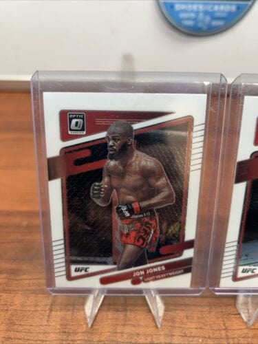 Cheap Sneaks Footwear/Sports Cards UFC Card 2022 Donruss Optic UFC Lot Jon Jones #65, Donald Cerrone #33,Jan Blach