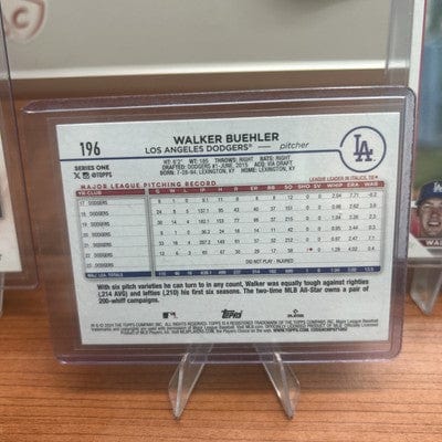 Cheap Sneaks Footwear/Sports Cards Walker Buehler 2019 Topps Finest Refractor #7,  23 Topps #391, 24 Topp