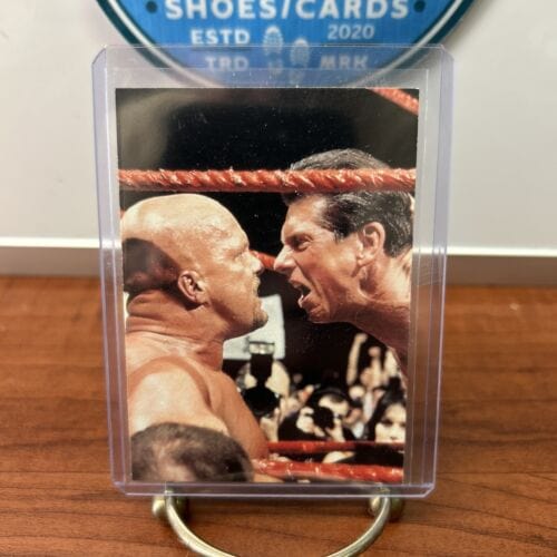 Cheap Sneaks Footwear/Sports Cards Wrestling Card 1999 Comic Images WWF SmackDown! Steve Austin Stone Cold #42 HOF