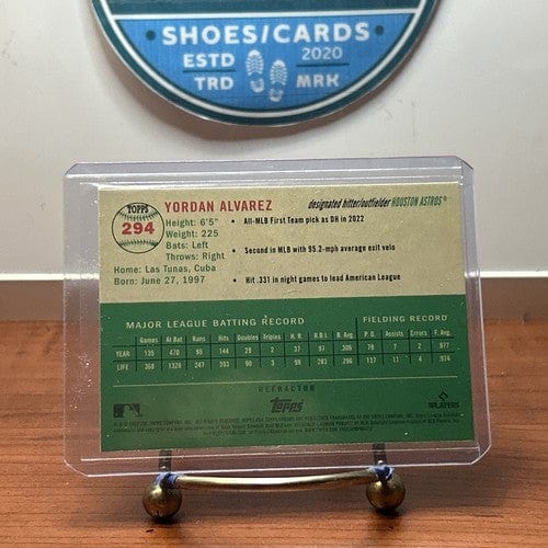 Cheap Sneaks Footwear/Sports Cards Yordan Alvarez 2023 Topps Chrome Platinum Annversary Slv Refractor Ast