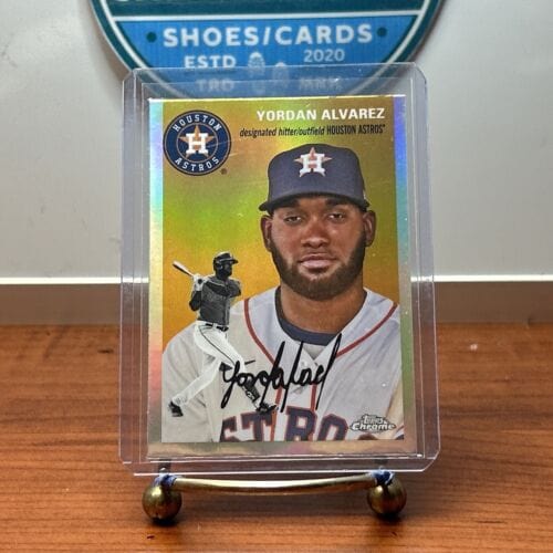 Cheap Sneaks Footwear/Sports Cards Yordan Alvarez 2023 Topps Chrome Platinum Annversary Slv Refractor Ast