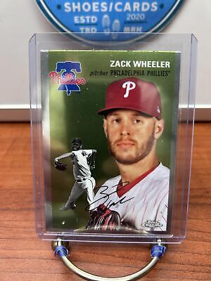 Cheap Sneaks Footwear/Sports Cards Zack Wheeler 2023 Topps Chrome Platinum Anniversary #379 Philadelphia