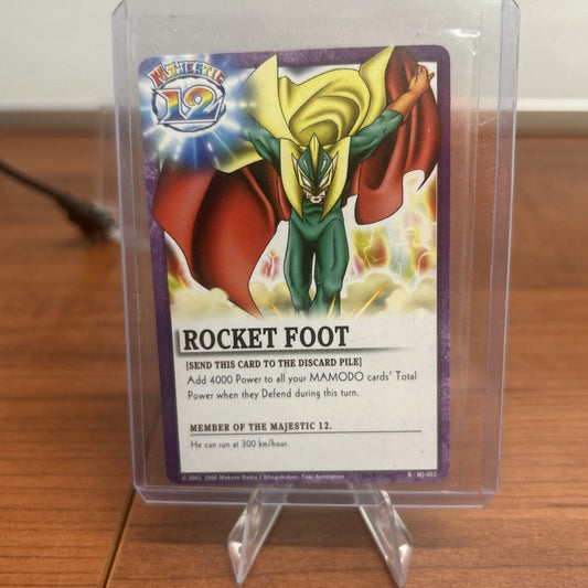 Cheap Sneaks Footwear/Sports Cards Zatch Bell 2003,2006 Majestic 12 Rocket Foot MJ-002 (Rare) 1st Edition