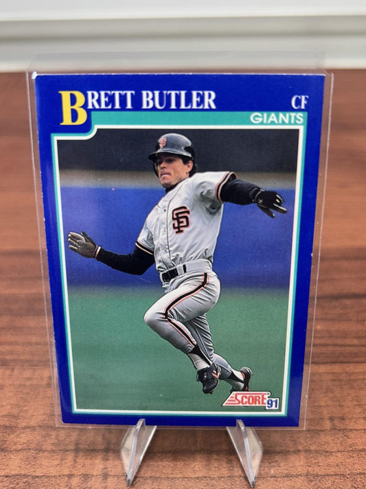 Brett Butler 1991 Score #455 San Francisco Giants