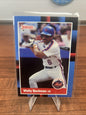 Wally Backman 1988 Donruss New York Mets #241