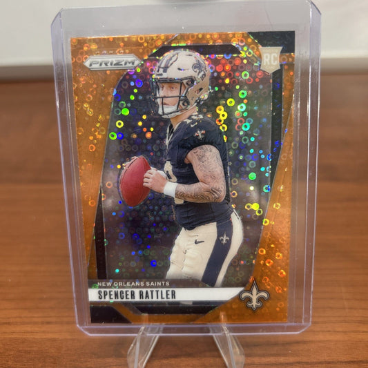 Spencer Rattler (RC)2024 Panini Prize Orange Disco Prizm #388 N.O. Sai