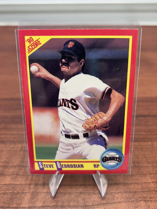Steve Bedrosian 1990 Score #379 San Francisco Giants
