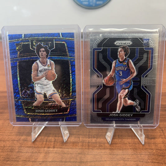 Josh Giddey (RC)2021-22 Panini Select Concourse Shimmer Prizm #58 +Bon