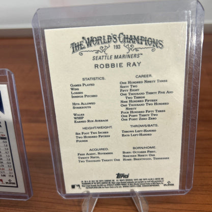 Robbie Ray 2023 Topps Chrome Silver Refractor Baseball#159 Allen&Ginte