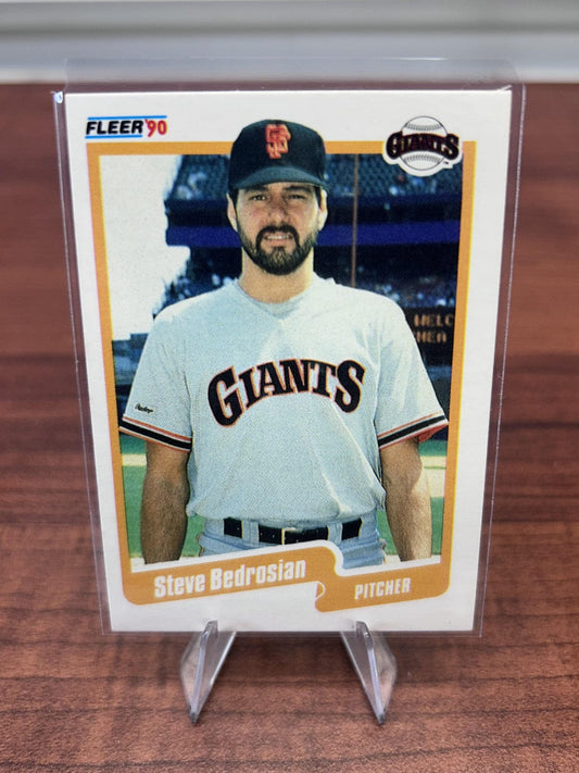 Steve Bedrosian 1990 Fleer #50 San Francisco Giants