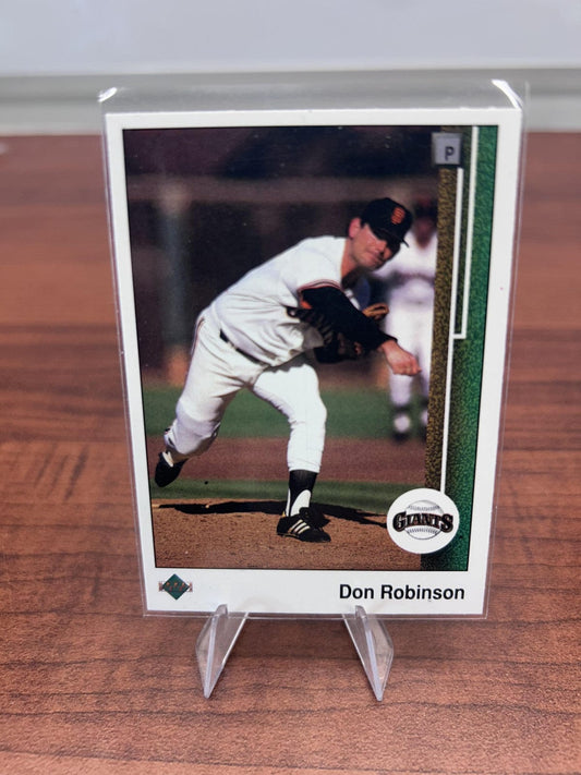 Don Robinson 1989 Upper Deck #523 San Francisco Giants