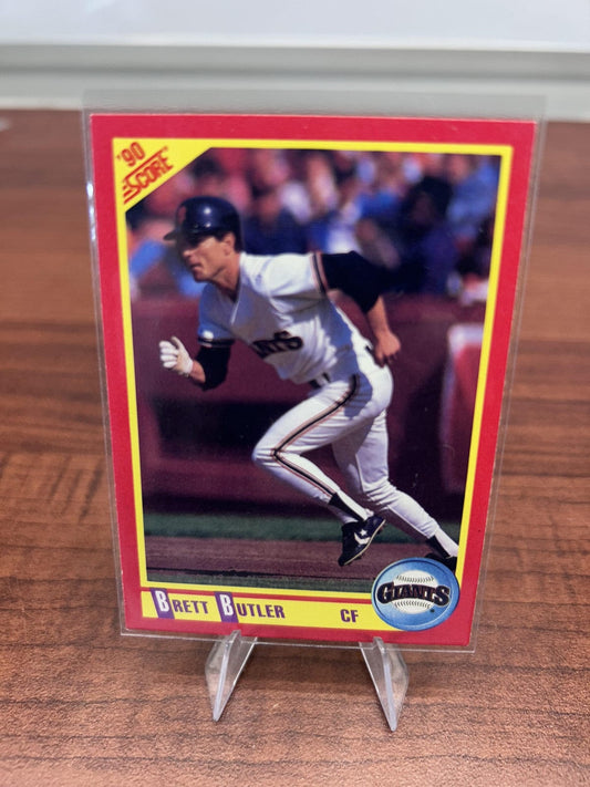 Brett Butler 1990 Score #236 San Francisco Giants