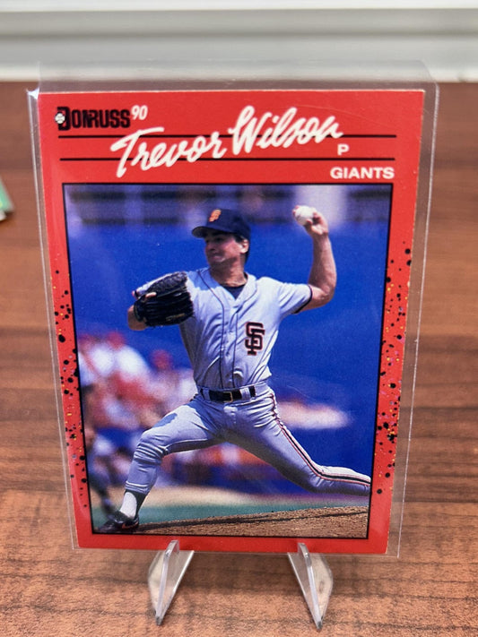 Trevor Wilson 1990 Donruss #414 San Francisco Giants