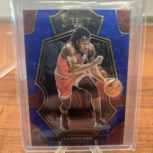 2022-23 Panini Select #121 Ayo Dosunmu Blue Retail