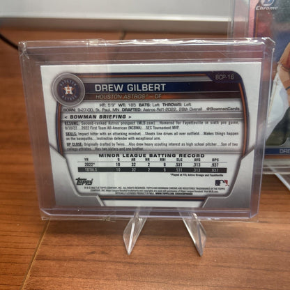 Drew Gilbert 2023 Bowman Chrome BCP-16
