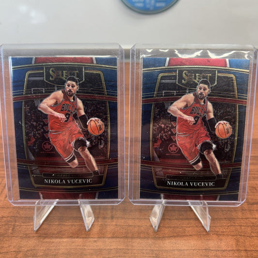 Nikola Vucevic 2021-22 Panini Select Basketball  #92 Chicago Bulls +Bo
