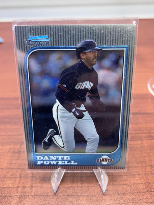 Dante Powell 1997 Bowman Chrome #162 San Francisco Giants
