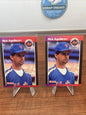 Rick Aguilera 1989 Donruss Baseball Card New York Mets #526 +Bonus Car