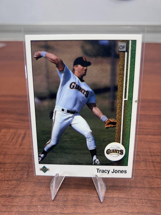 Tracy Jones 1989 Upper Deck #798 San Francisco Giants