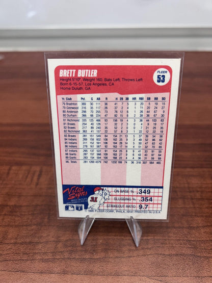 Brett Butler 1990 Fleer #53 San Francisco Giants