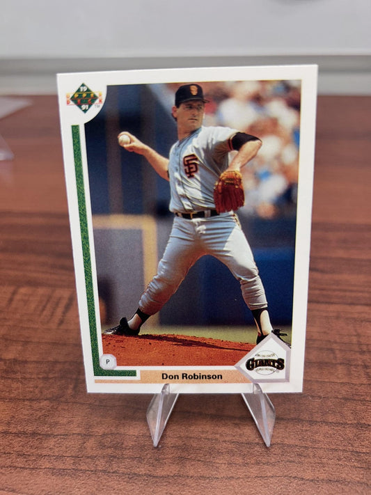Don Robinson 1991 Upper Deck #402 San Francisco Giants