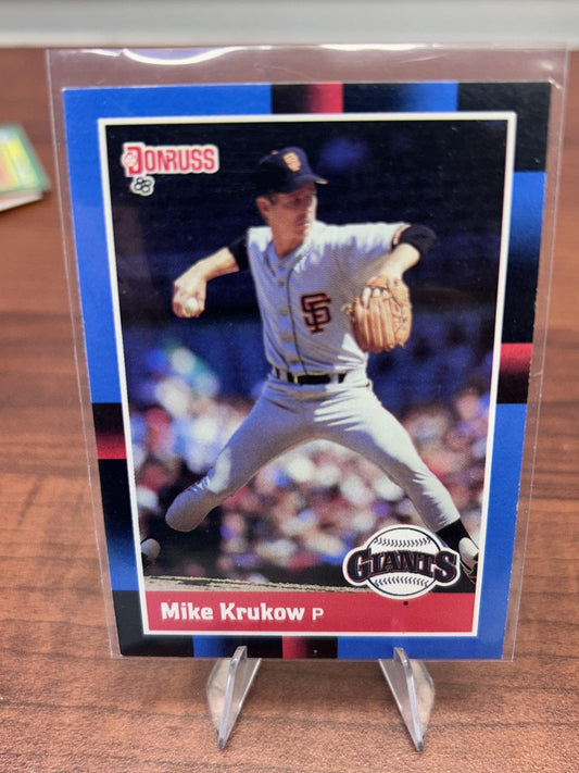 Mike Krukow 1988 Donruss #116 San Francisco Giants